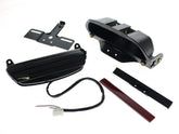 HogLights Australia Indicators - 3-1 (Run, Brake & Indicators) Tri-Bar LED Taillight With Smoke Lens - Fits Fat Bob 2008-2013